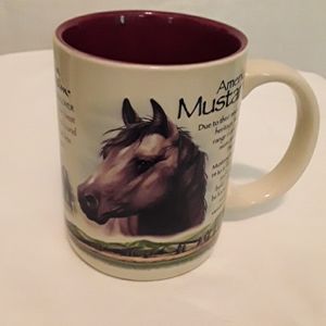 NWOT Mustang Ceramic Mug